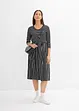 Baumwoll-Jerseykleid, Midilänge, bonprix