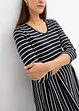 Baumwoll-Jerseykleid, Midilänge, bonprix