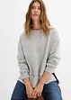 Sweat avec empiècement chemise, bonprix