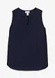 Blouse sans manches en viscose douce, bonprix
