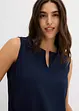 Blouse sans manches en viscose douce, bonprix