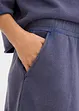 Short en molleton de coton mélangé, bonprix