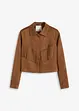 Veste en suédine à franges, bonprix