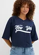 Sweat oversize doux en coton mélangé, bonprix