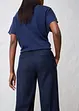 Pantalon évasé avec laine, bonprix