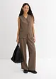 Schlupfhose mit Twill-Struktur, bonprix