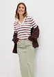 Jupe midi en twill, bonprix