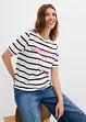 T-shirt rayé 100% coton, bonprix