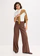 Bundfaltenhose aus fließendem Viskose-Mix, bonprix