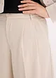 Pantalon à pinces avec doubles plis décoratifs, bonprix