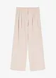 Pantalon à pinces avec doubles plis décoratifs, bonprix