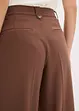 Bundfaltenhose aus fließendem Viskose-Mix, bonprix