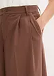 Bundfaltenhose aus fließendem Viskose-Mix, bonprix