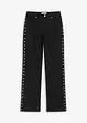 Pantalon twill à rivets, bonprix