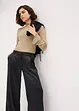 Pantalon de tailleur satiné, bonprix