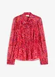 Blouse à lavallière en crêpe, bonprix