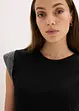 T-shirt à épaulettes, bonprix