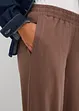 Pantalon en jersey interlock, bonprix