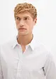 Chemise pro et extensible à motif minimaliste, slim, bonprix