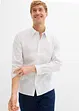 Chemise pro et extensible à motif minimaliste, slim, bonprix