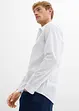 Chemise pro et extensible à motif minimaliste, slim, bonprix