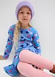 Robe fille à manches longues en jersey de coton, bonprix