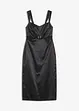 Robe longue en satin fluide, bonprix