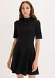 Robe courte à rivets, bonprix