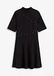 Robe courte à rivets, bonprix