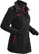 Veste longue en softshell extensible et déperlant, bonprix