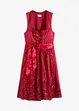Dirndl mit Pailletten Schürze (2-tlg.Set), bonprix