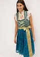 Dirndl mit Pailletten Schürze (2-tlg.Set), bonprix