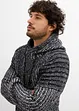 Pull à capuche et détails motard, bonprix