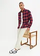 Chemise manches longues en flanelle de coton avec doublure chaude, bonprix