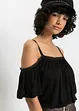Cold-Shoulder-Shirt aus softer Viskose, bonprix