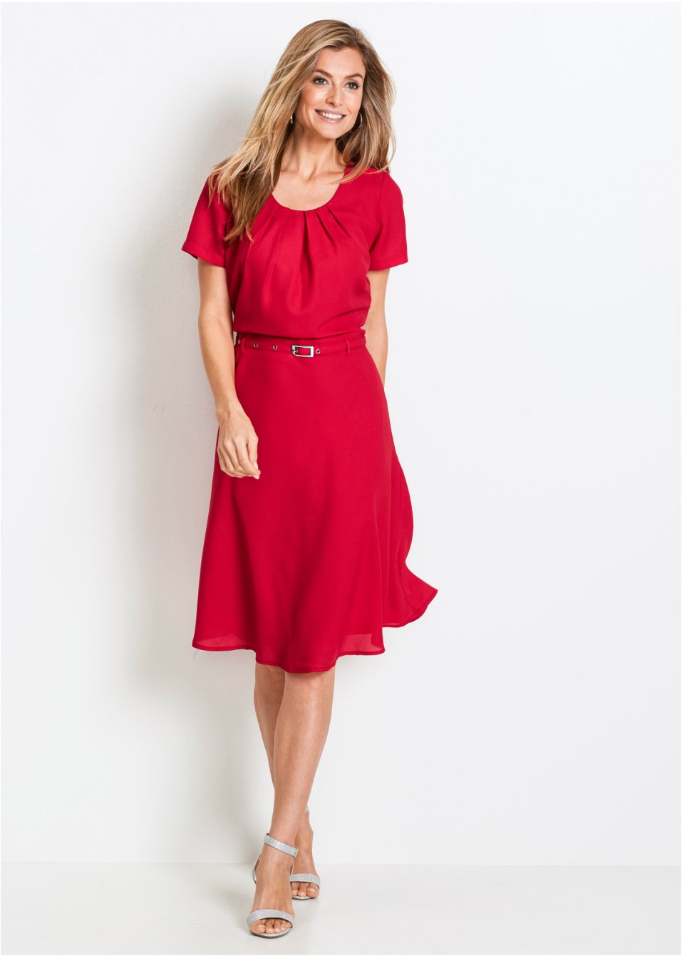 Kleid rot - Damen - bpc selection - bonprix.ch