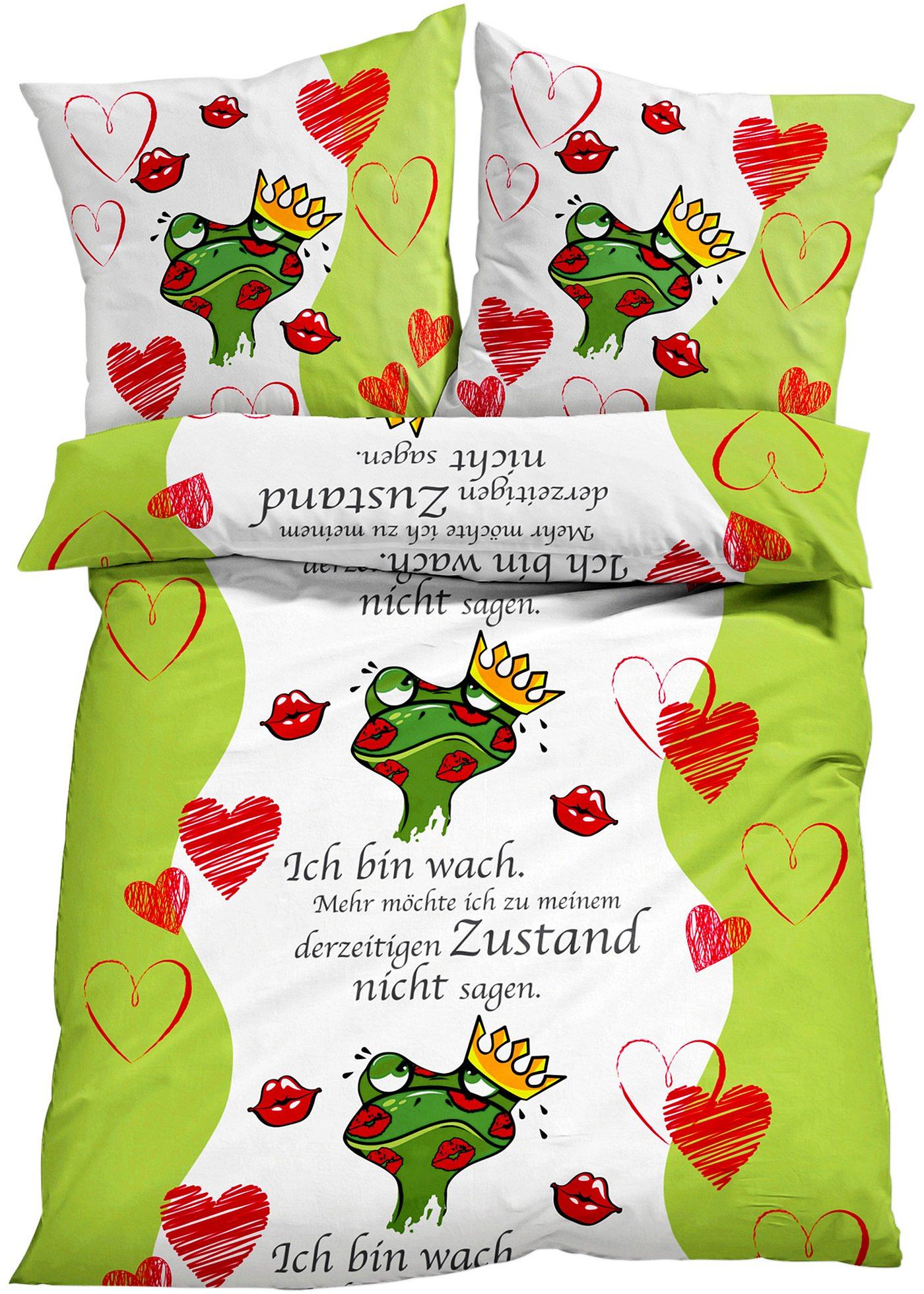 Bettwäsche Frosch