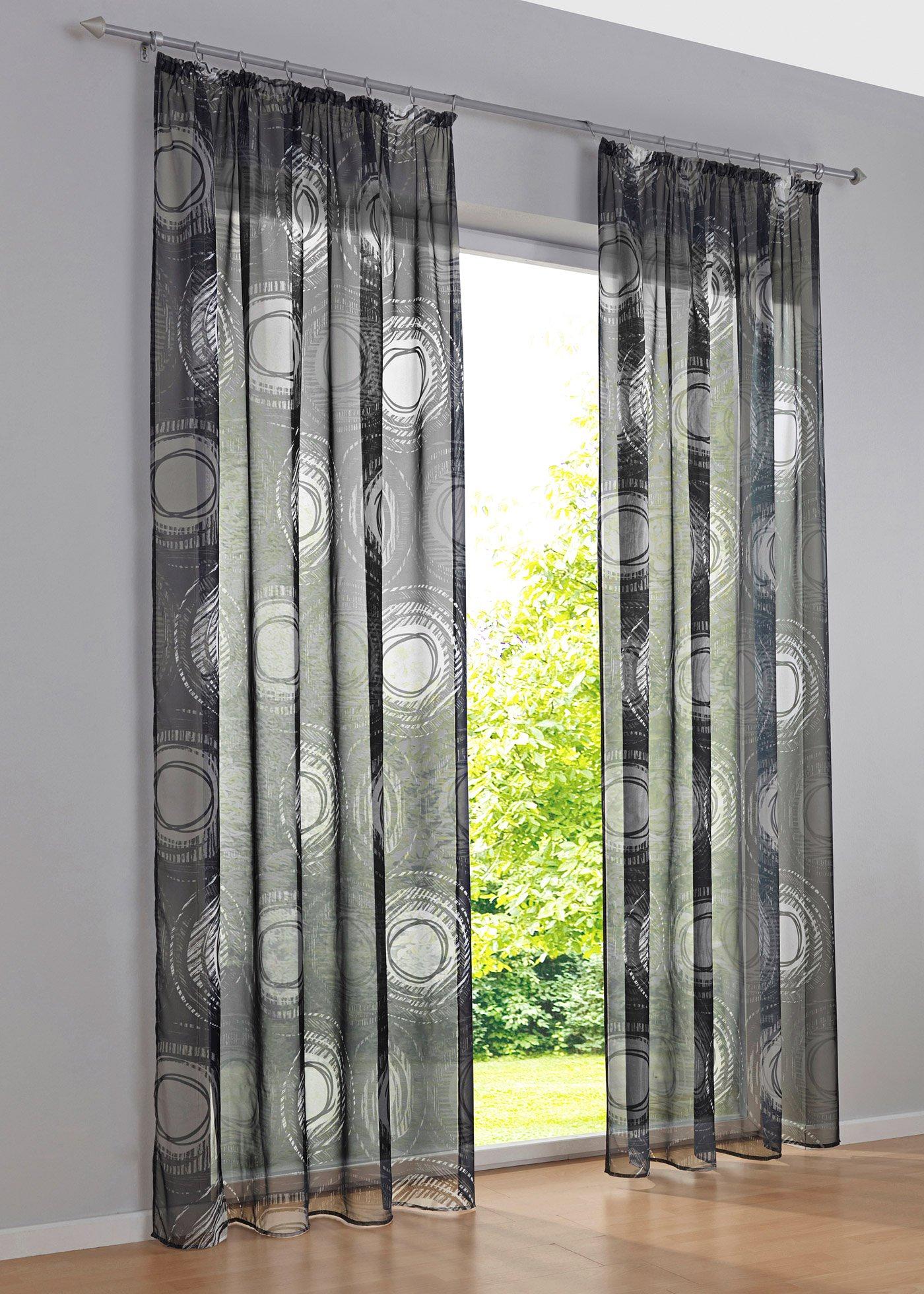 Gardine Kreise (1er-Pack)