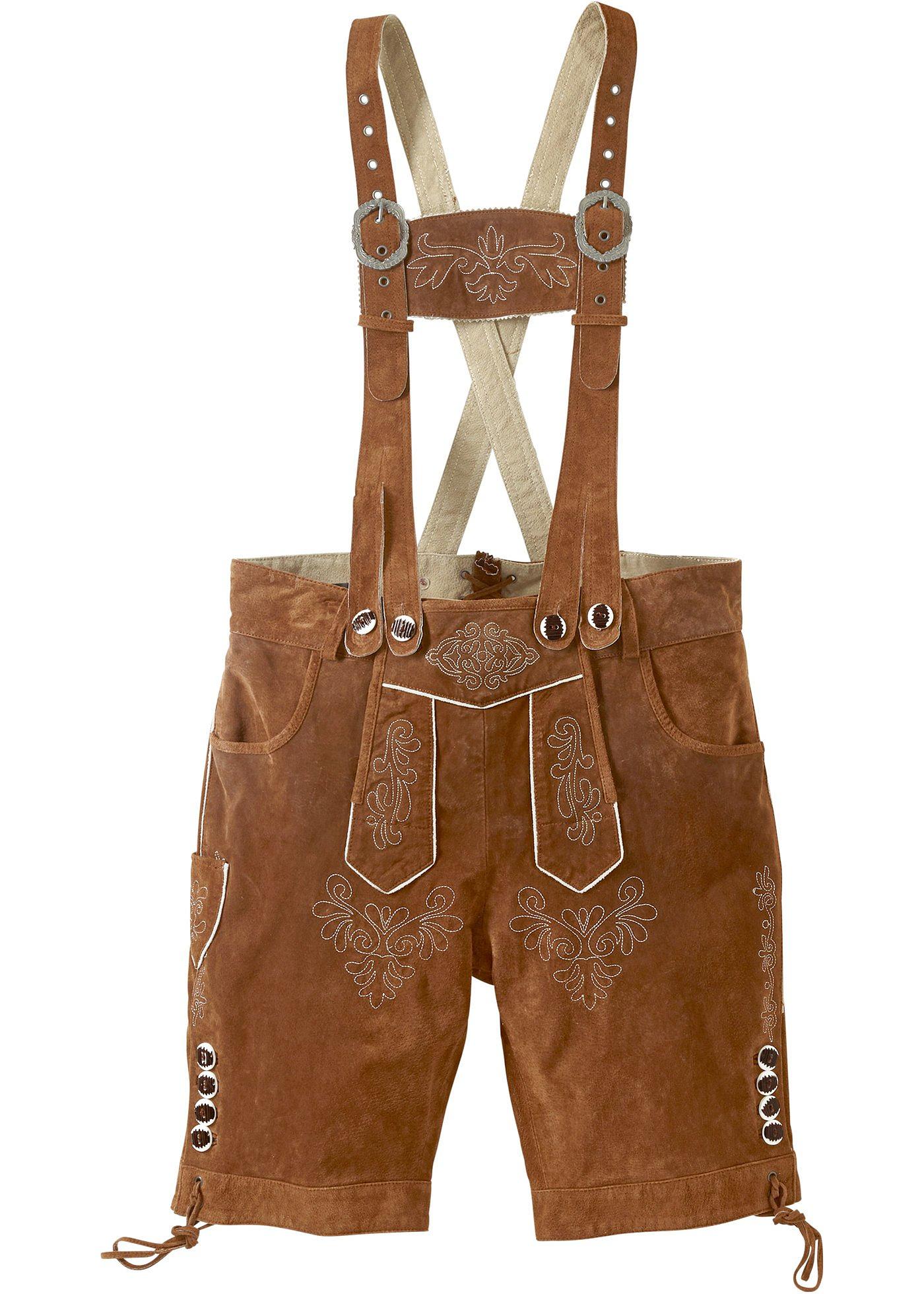 Kurze Lederhose Regular Fit