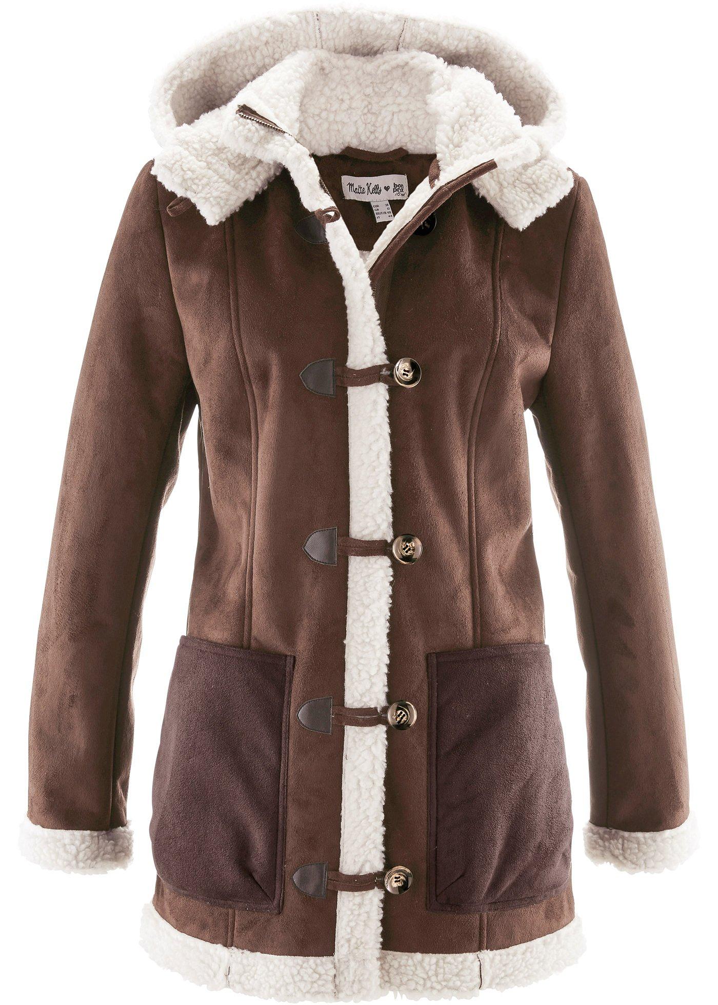 Lammfellimitat Jacke - designt von Maite Kelly