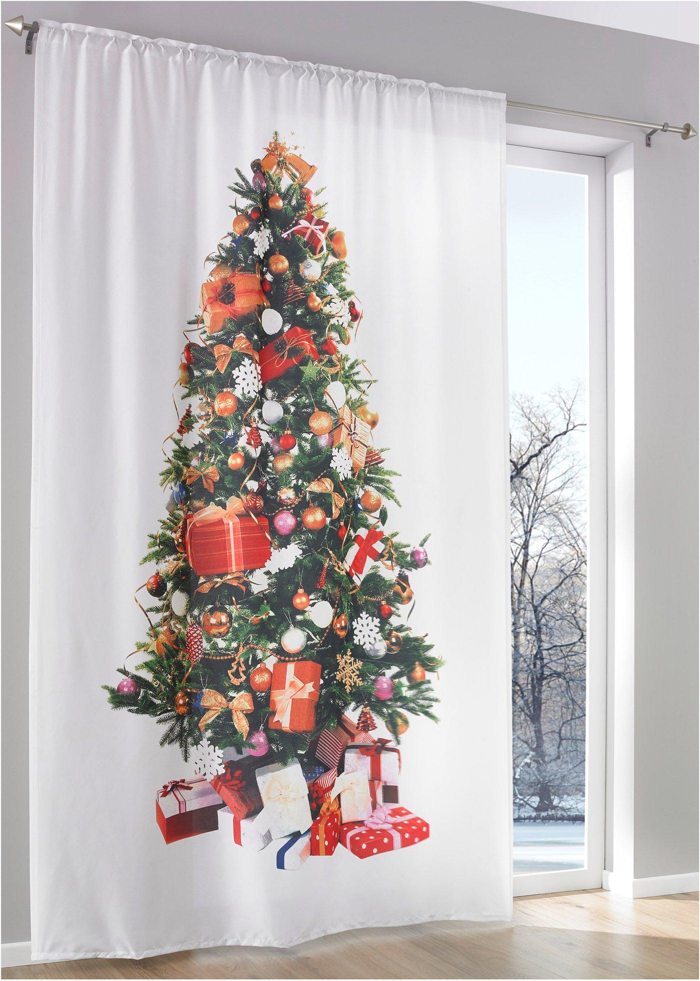 Vorhang Weihnachtsbaum (1er-Pack)
