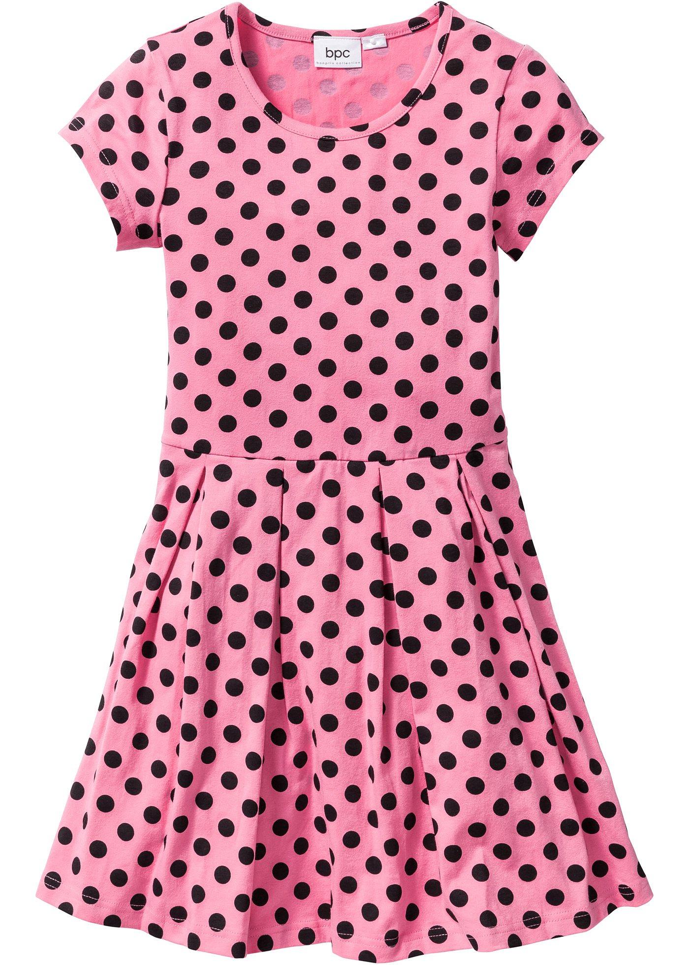 Shirtkleid gepunktet