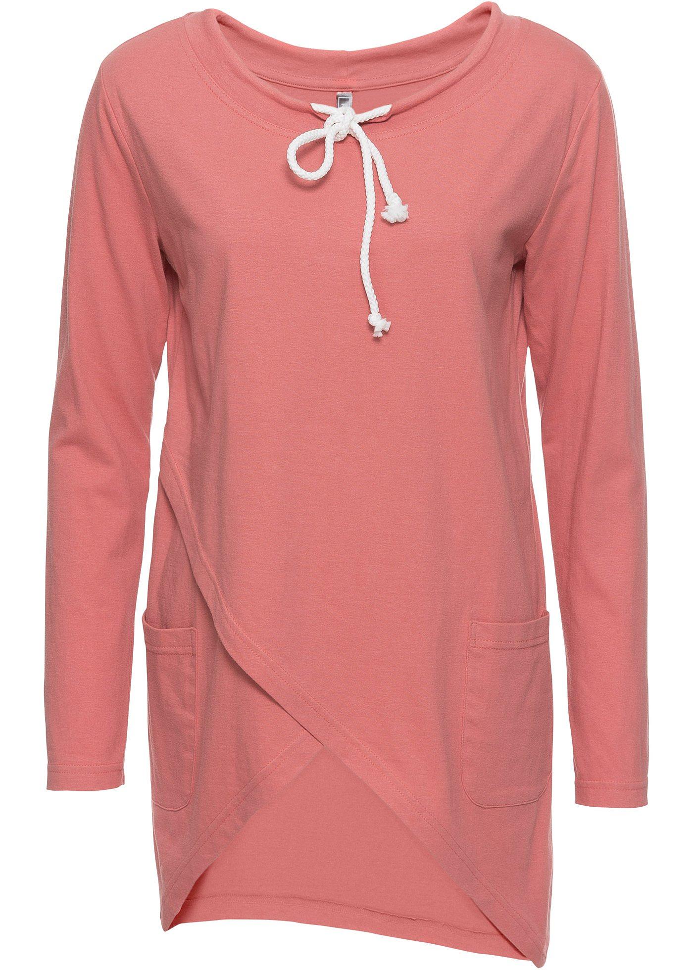 Shirt in Wickeloptik