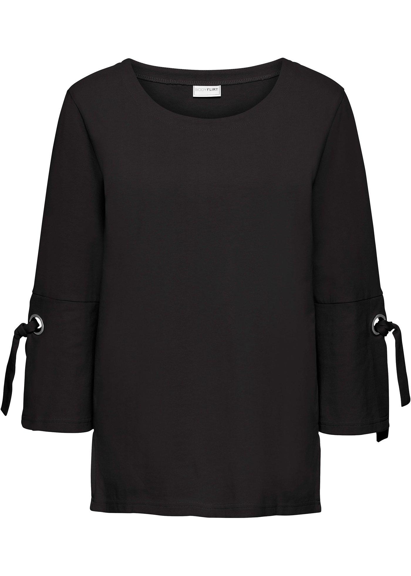 Sweatshirt mit Ösen und Schnürung