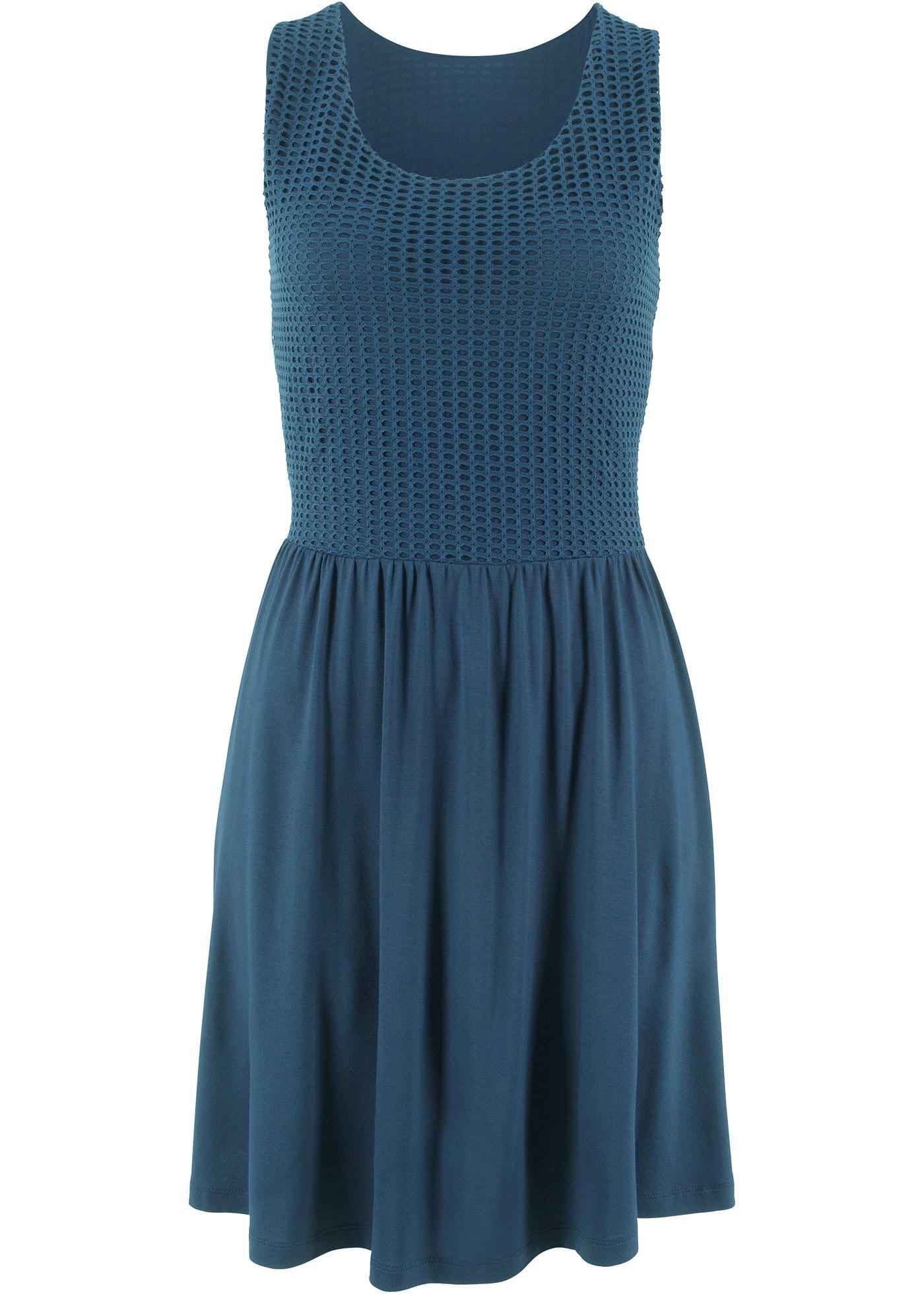 Shirtkleid mit Spitze
