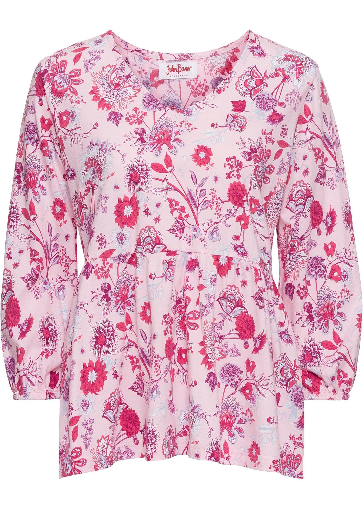 Bedruckte Shirttunika