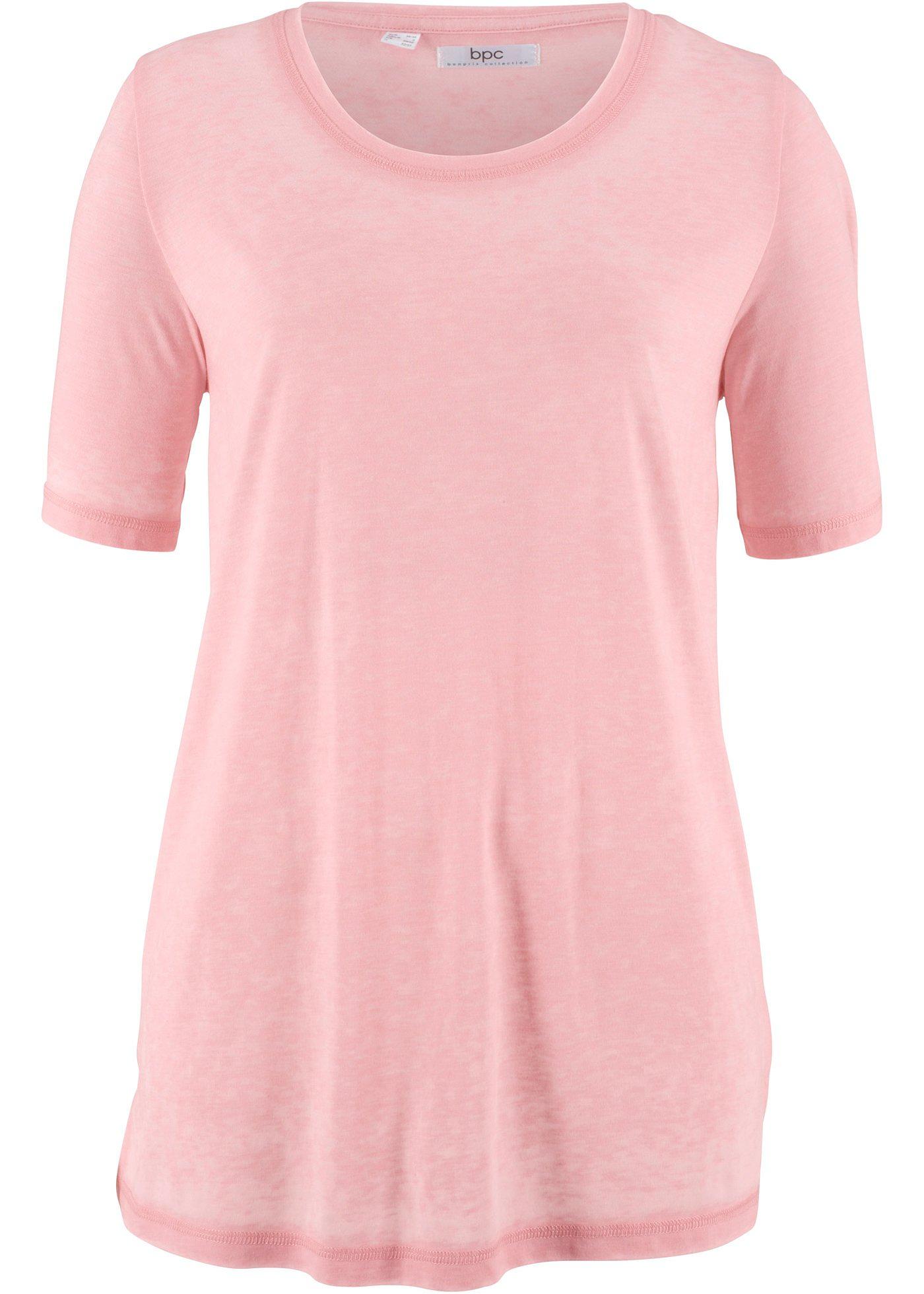 Halbarm-Shirt im Used-Look