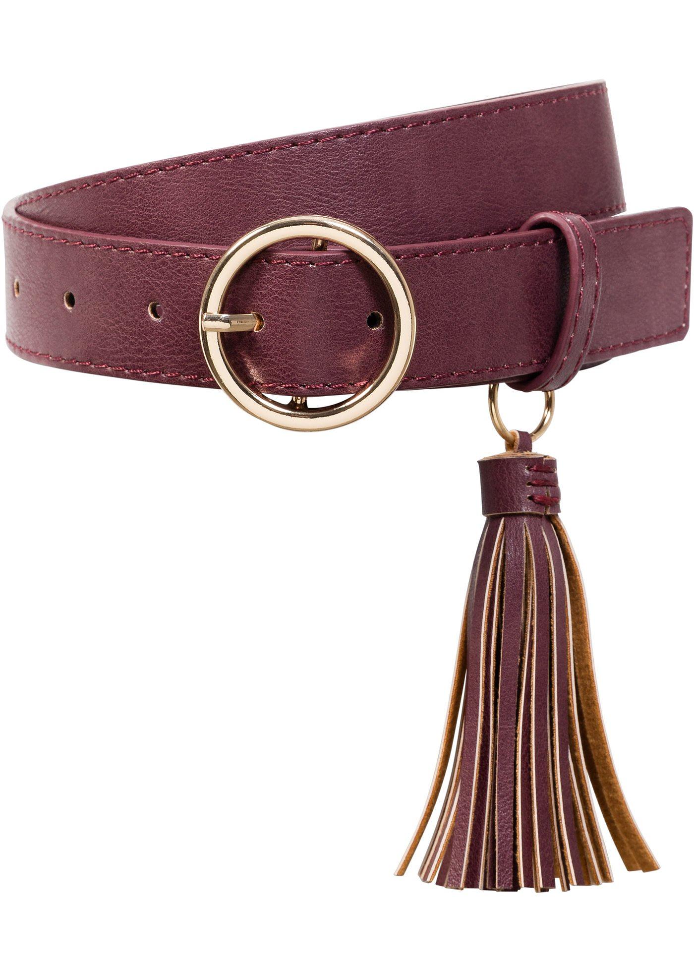 Gürtel mit Ring und Quaste