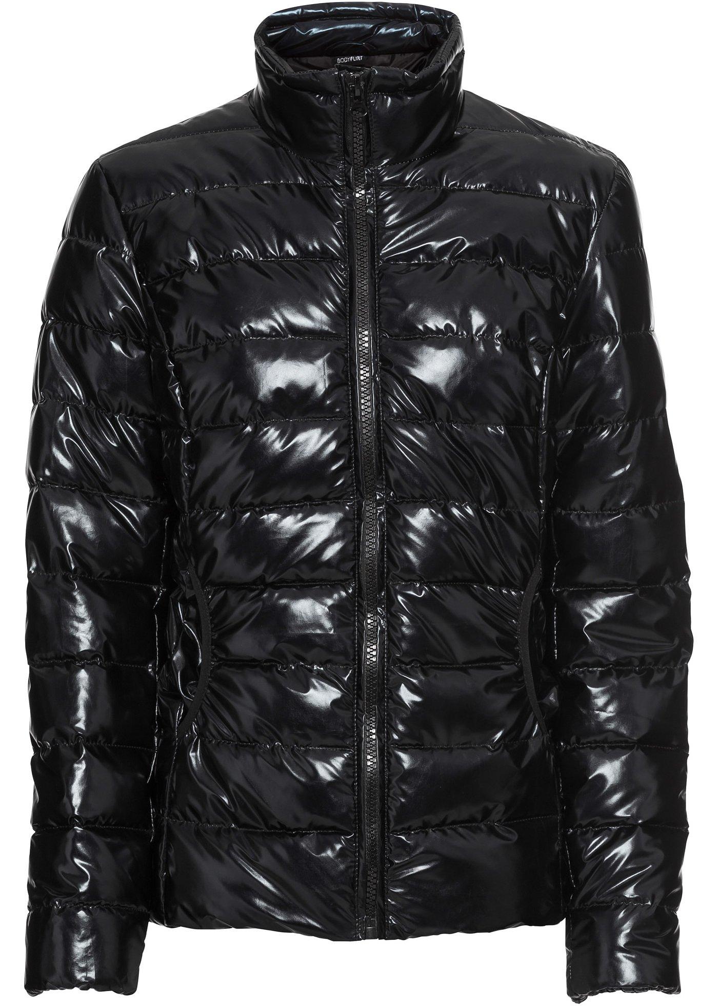 Steppjacke in Metallic-Optik