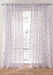 Weihnachtliche Gardine mit recyceltem Polyester (1er Pack), bpc living bonprix collection